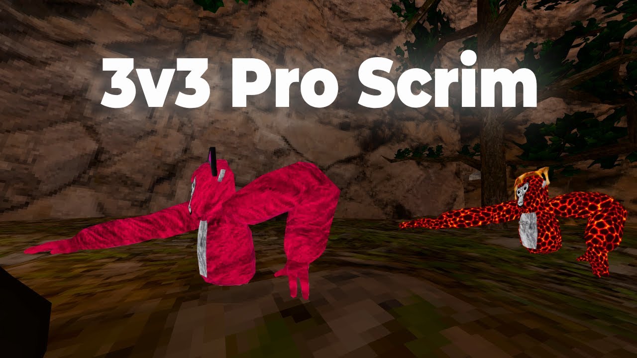 3v3 Pro Gorilla Tag Scrim | Comp Banned?