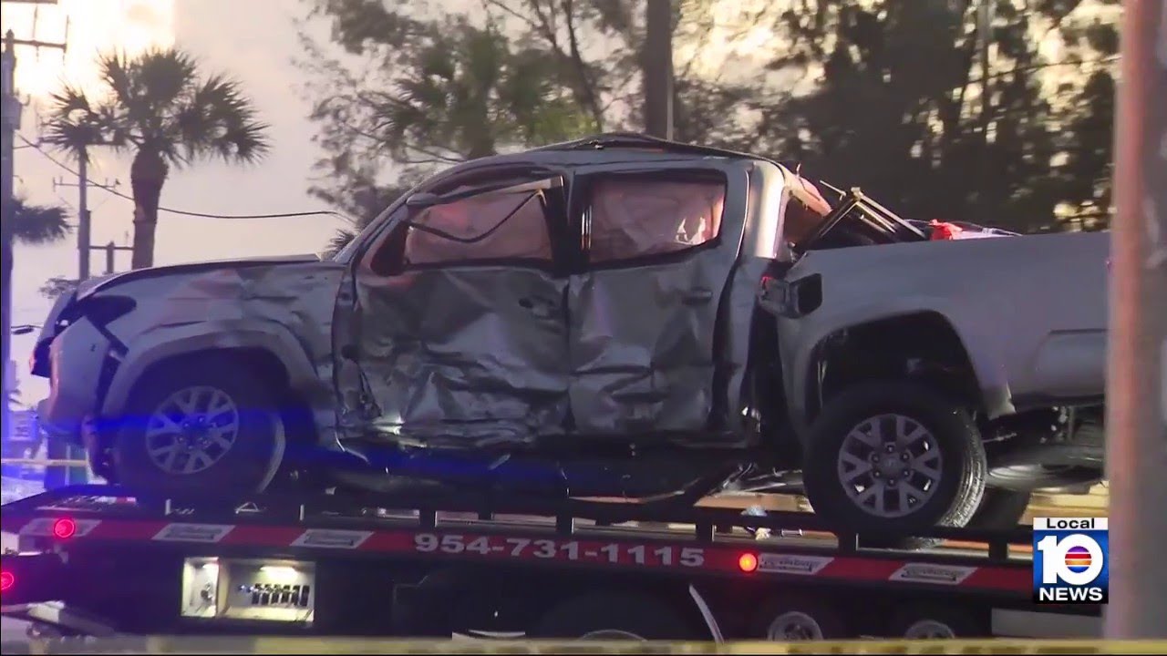 1 killed in crash involving BSO vehicle in Tamarac