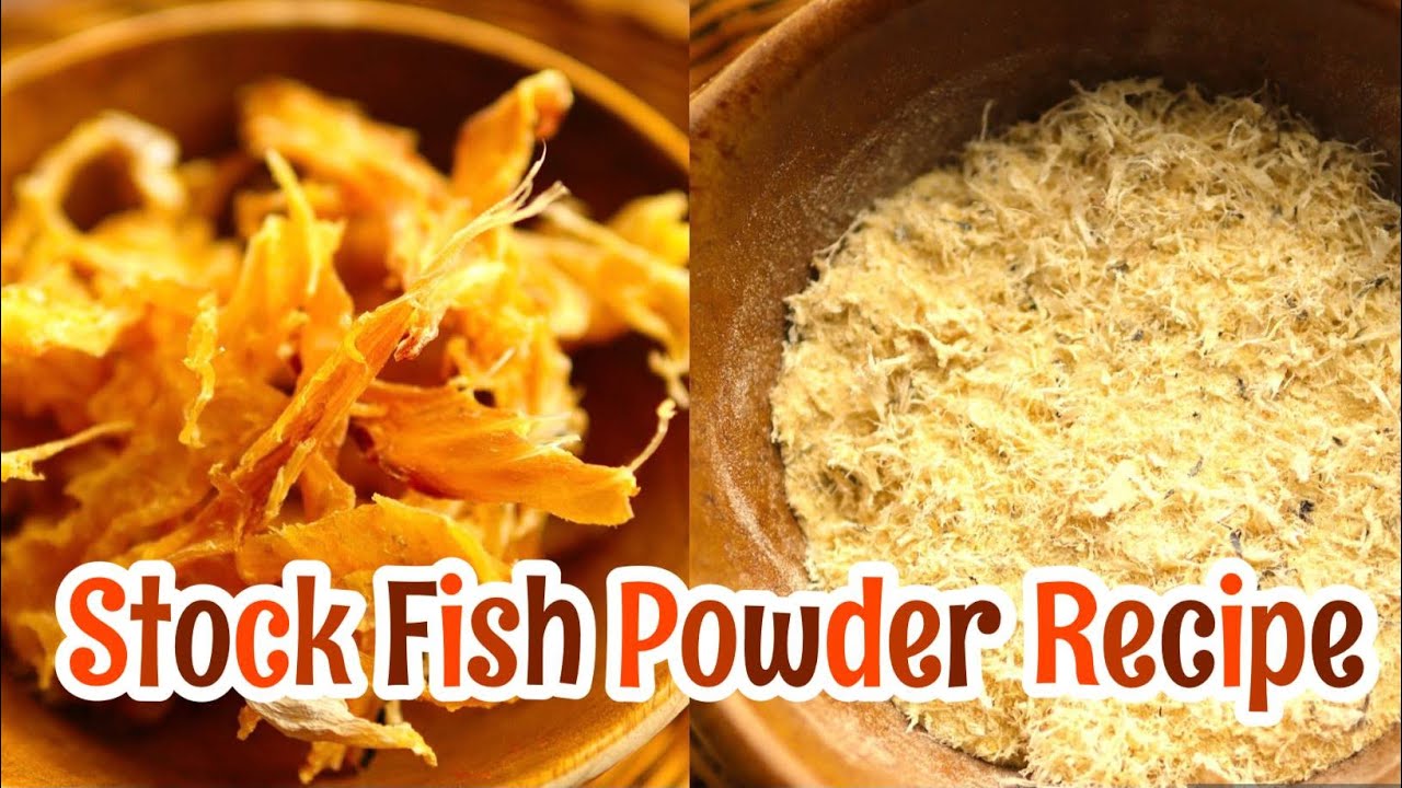 How to Make Stock-Fish Powder | Easy and Quick Recipe
