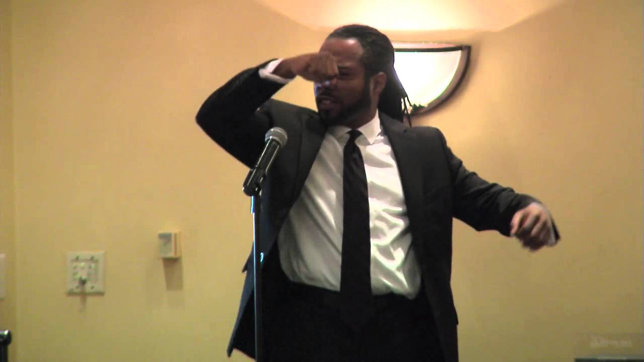 Poet Al Letson Performs at the  We Care Awards in Jacksonville, Florida