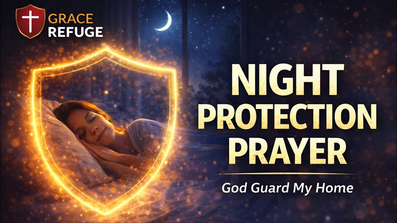 Night Protection Prayer for Divine Guidance and Peaceful Rest | God Guard My Home Tonight