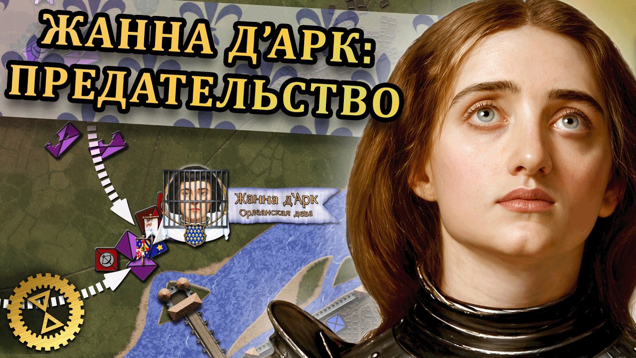 Жанна д'Арк: трагический финал ⚔️ Осада Компьена 1430 г. // Столетняя война #12