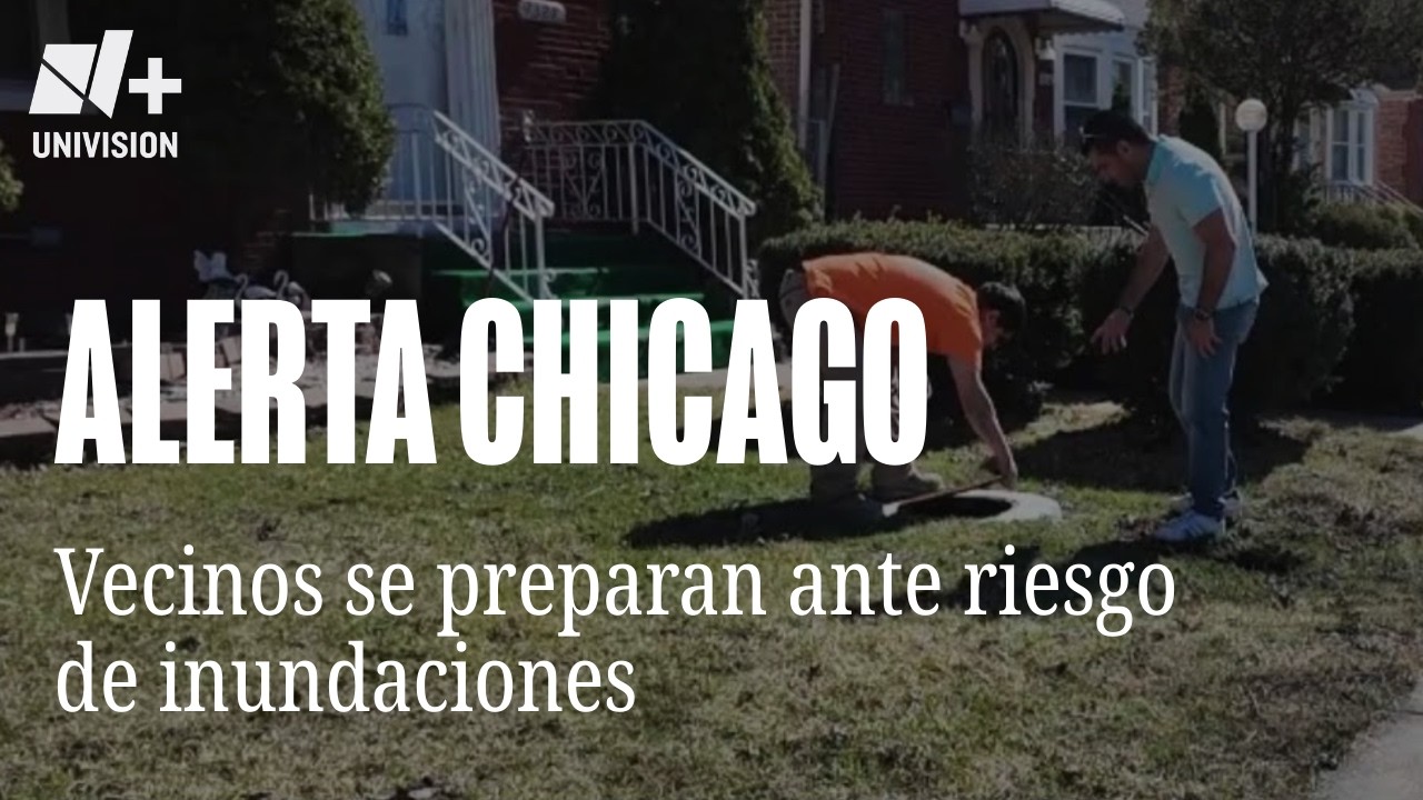 Inundaciones en Chicago: vecinos se preparan ante tormentas