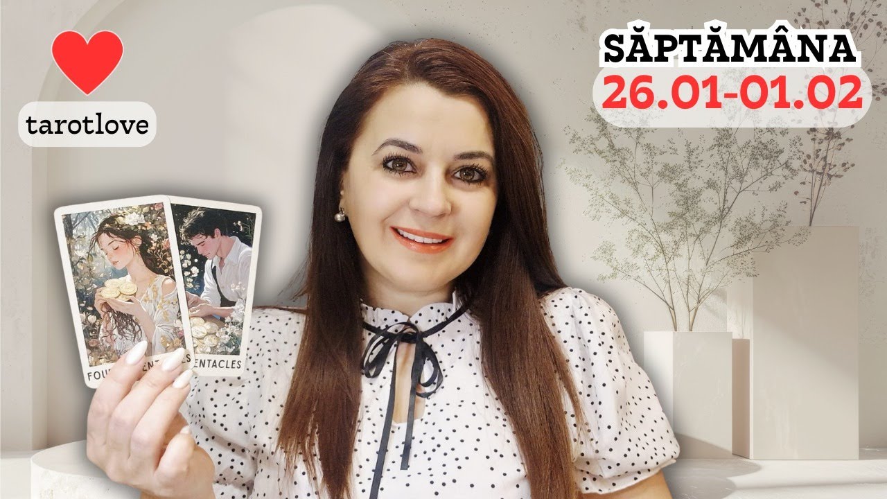 SĂPTĂMÂNA 🧿26 IANUARIE - 1 FEBRUARIE 2026🧿CÂND NEPTUN INTRĂ ÎN BERBEC, TOTUL CERE ACȚIUNE!