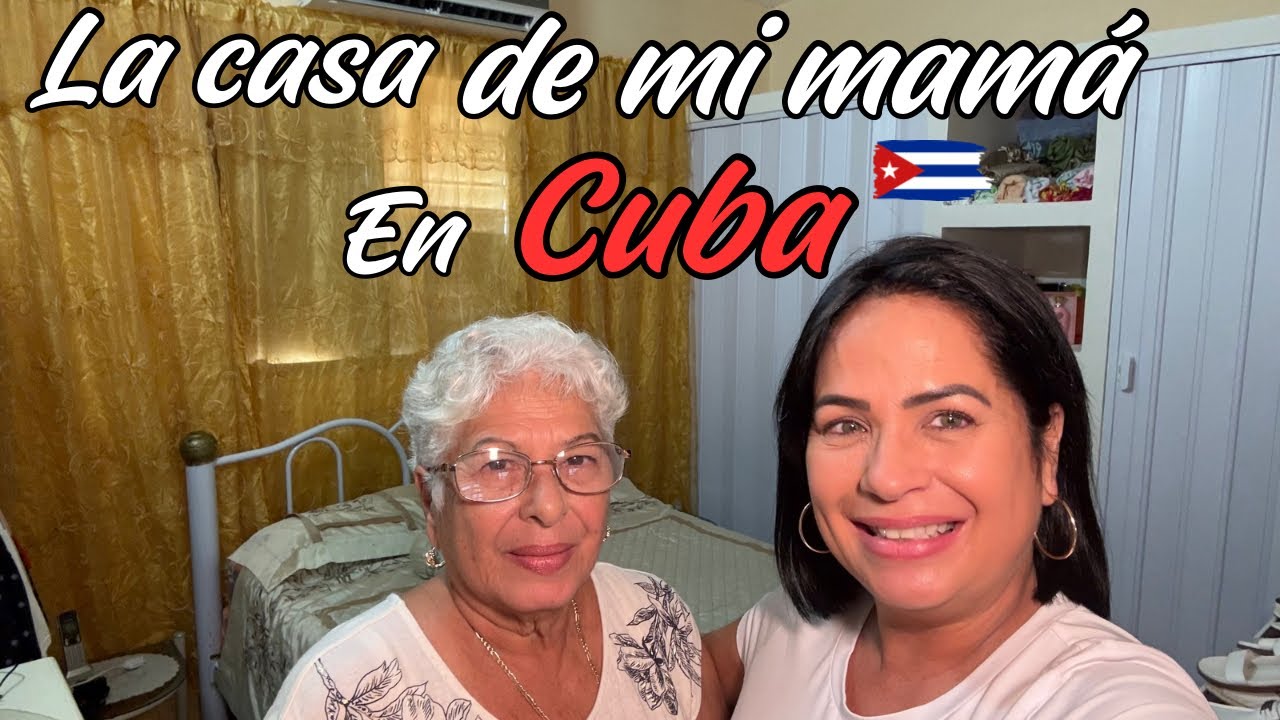 MI VIDA EN CUBA, 🇨🇺POR UN DÍA VISITANDO LA CASA DE MI MAMÁ  ￼￼