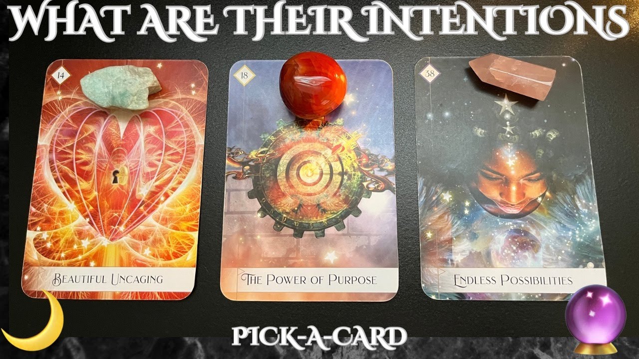 ❤️🔮What are their intentions❤️PICK-A-CARD✨🌙TIMELESS❤️LOVE READING#tarot #pickacard