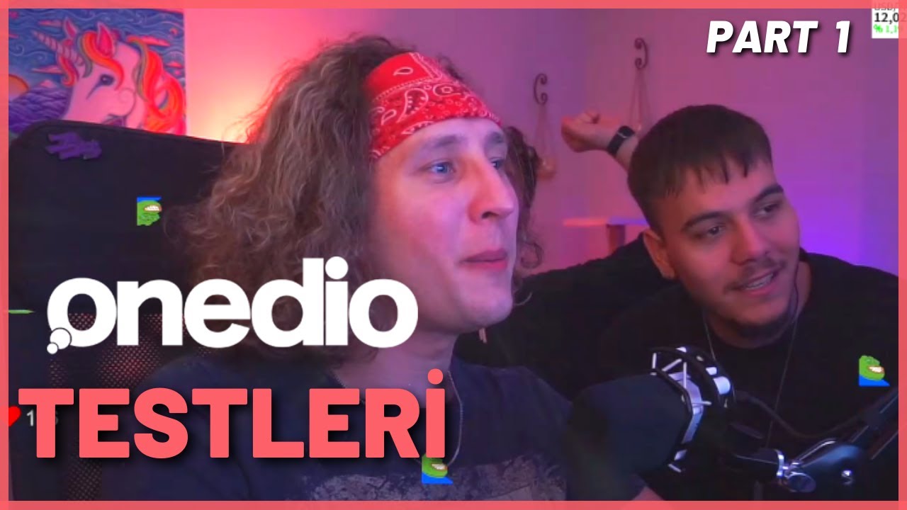 KAANFLIX ARKADAŞLARIYLA ONEDİO TESTLERİ ÇÖZÜYOR #1 @emrekaraaslann
