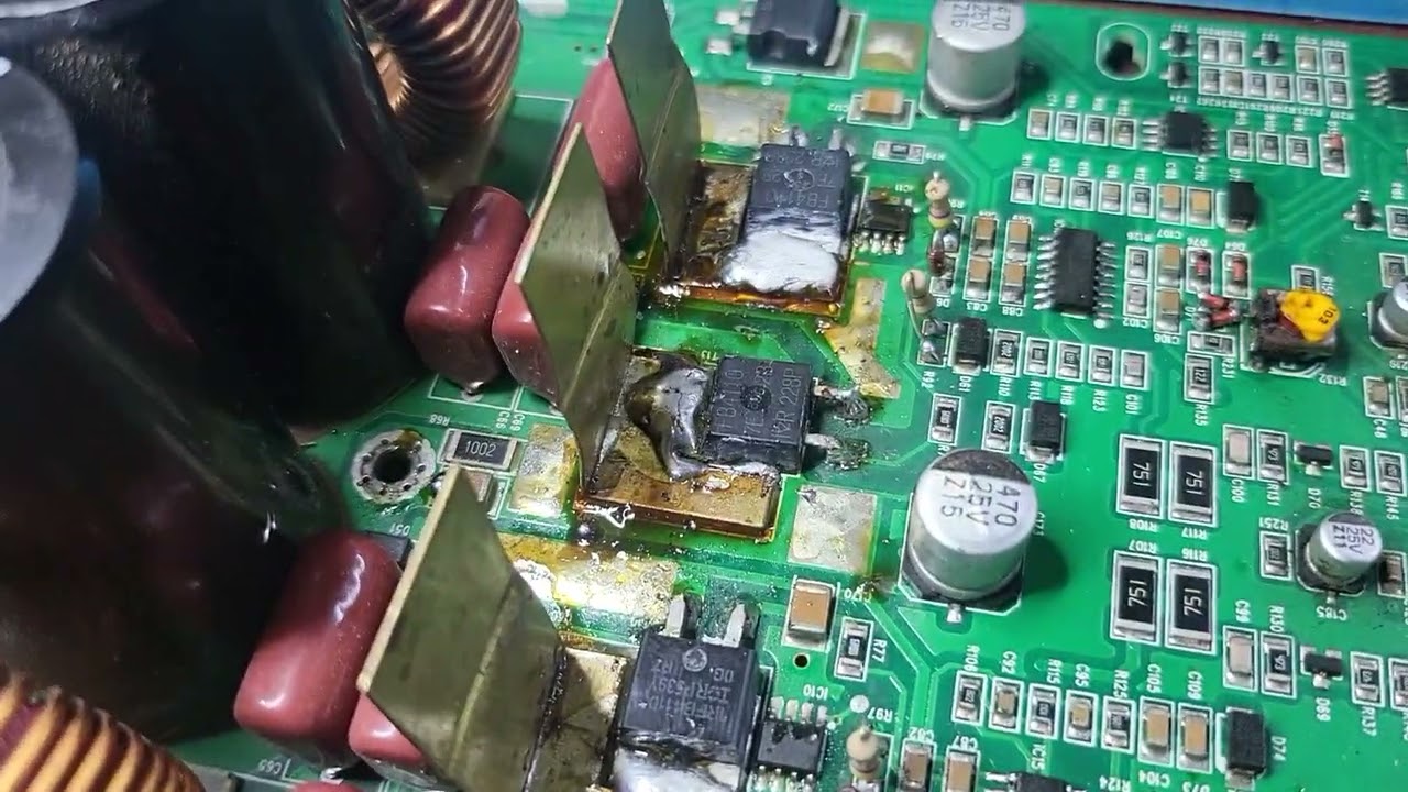 behringer inuke nu3000 reparacion fuente y salida . datos utiles