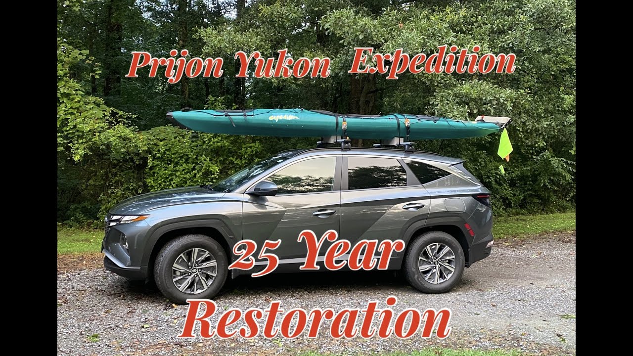 Prijon Yukon Expedition  Restoring a 25 Year Old Boat for a Once in a Lifetime Trip