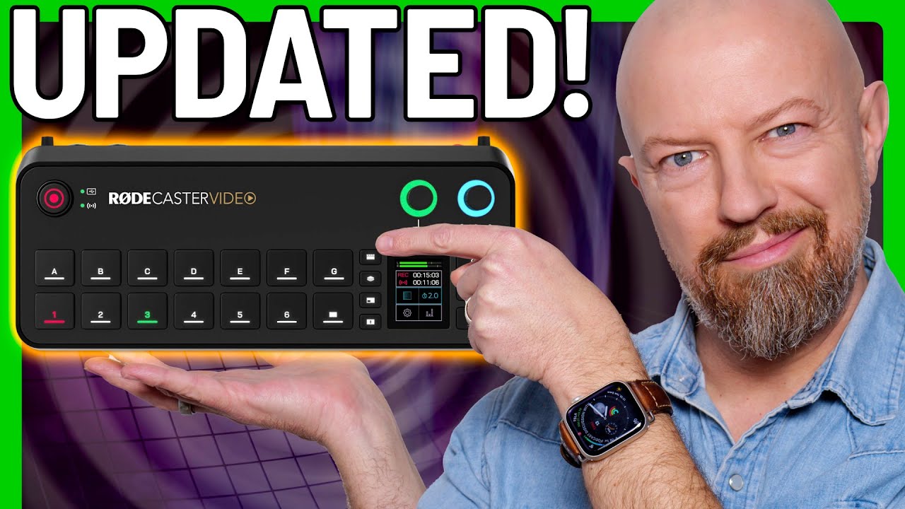 RØDECaster Video Firmware Update 1.1 (Feb 2025) — Everything New! (aka RODECaster Video)