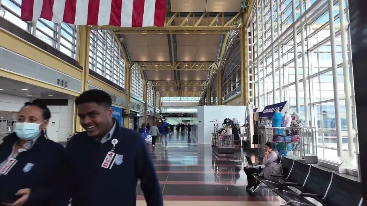 DCA Regan National Airport Walkthrough - January 2024