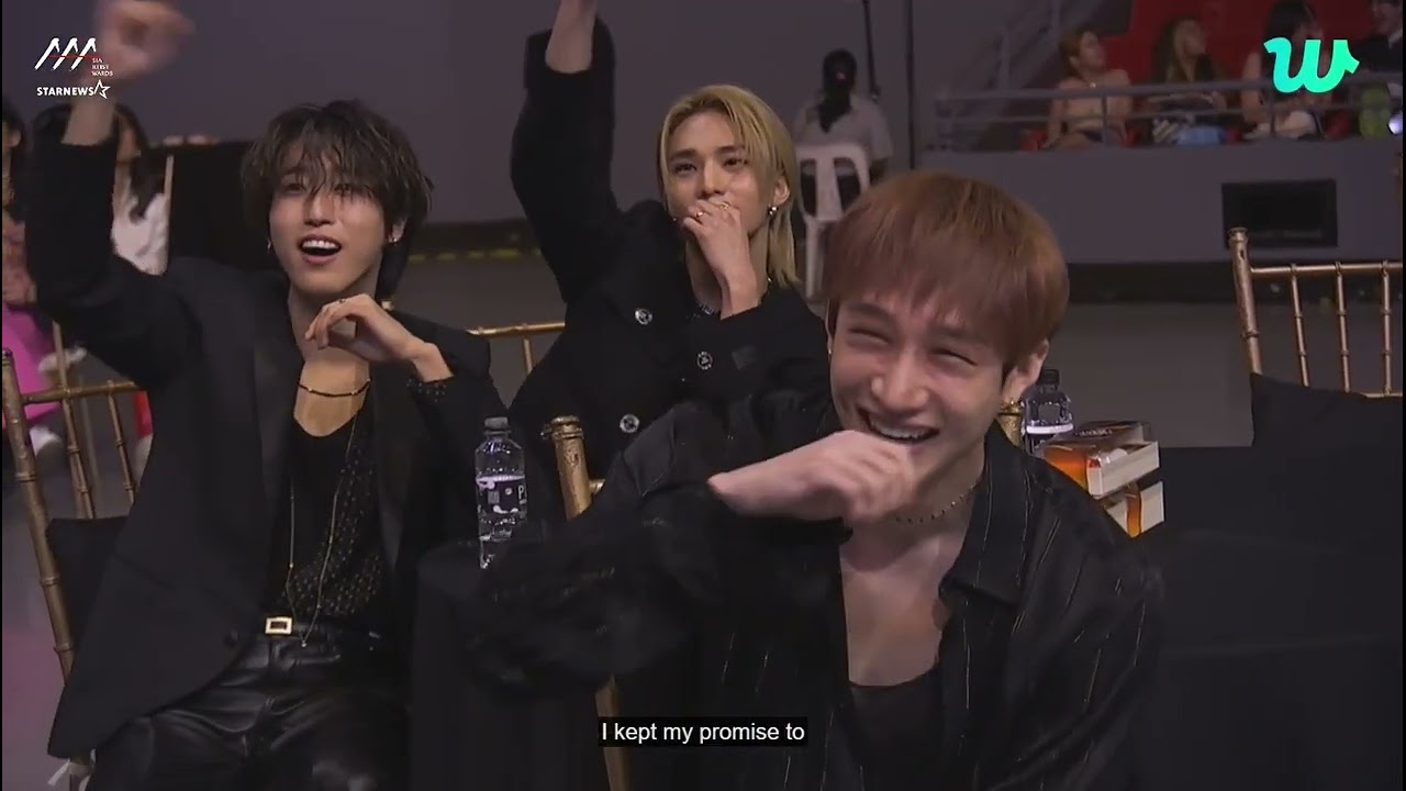 JYP FAMILY moment at Asia Artist Awards 2023 (Stray Kids, ITZY, NMIXX, YAOCHEN) | AAA 2023
