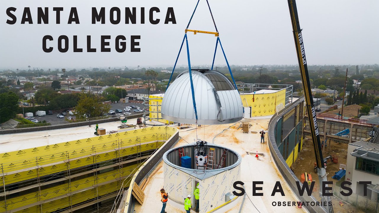 Installing an Observatory and CDK700 Telescope at Santa Monica College