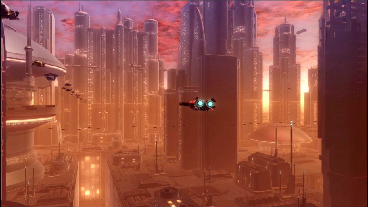 Coruscant, The Capital (Extended Version/Edited + Ambience) - SWTOR OST