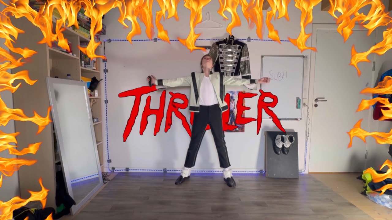 Performing “Thriller”, Brunei version (MJ Impersonator) | Isak MJ