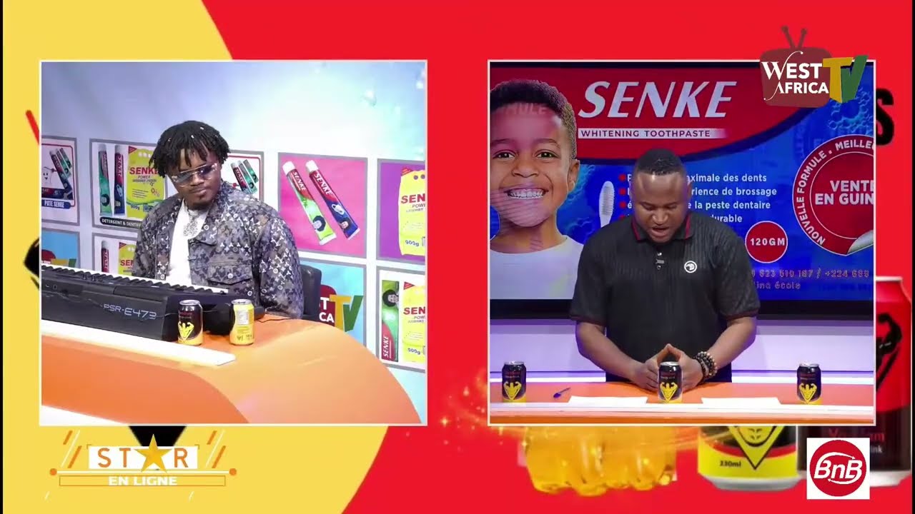 DIRECT STAR EN LIGNE AVEC KARIM SOULAYE ET CAMPBELL SUR WEST AFRICA TV