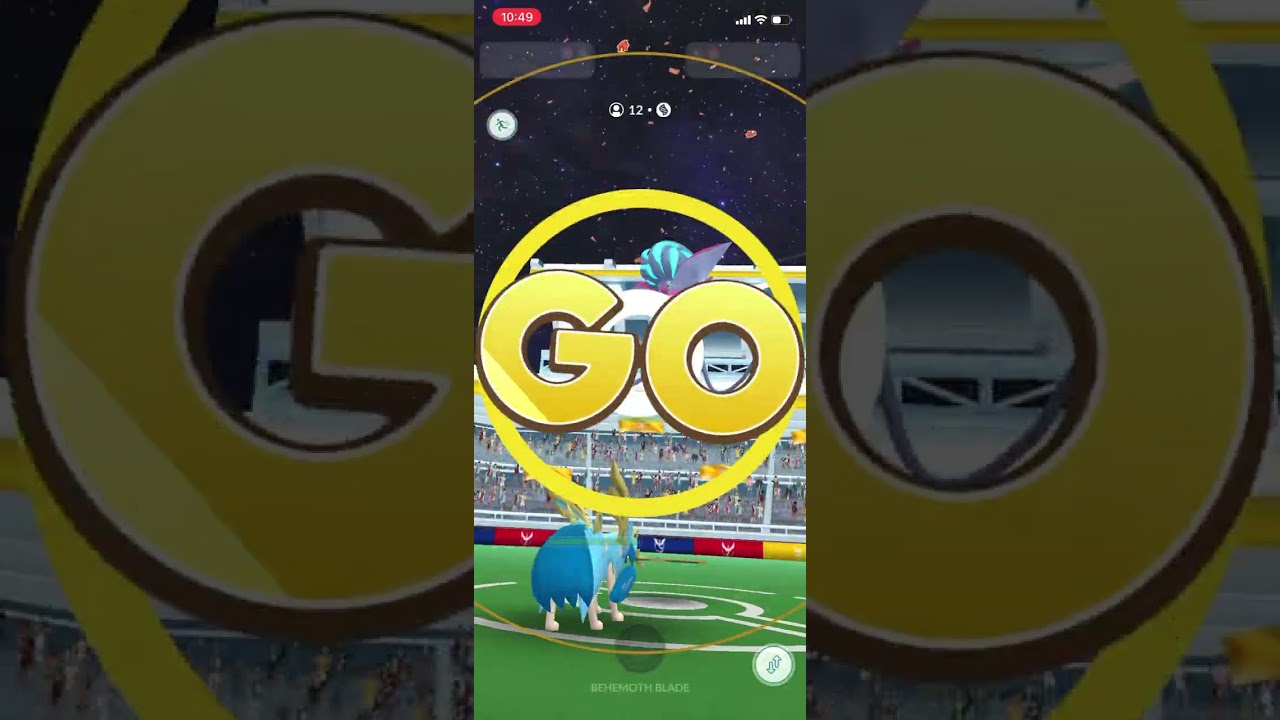 Defeating Mega Malamar in #pokemongo 