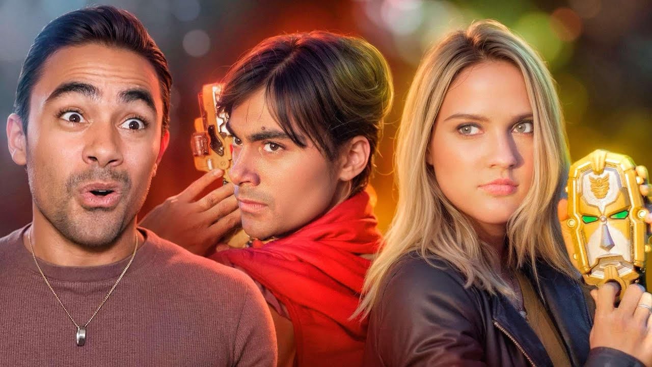 Reacting to the Mega Force x Dino Charge Crossover