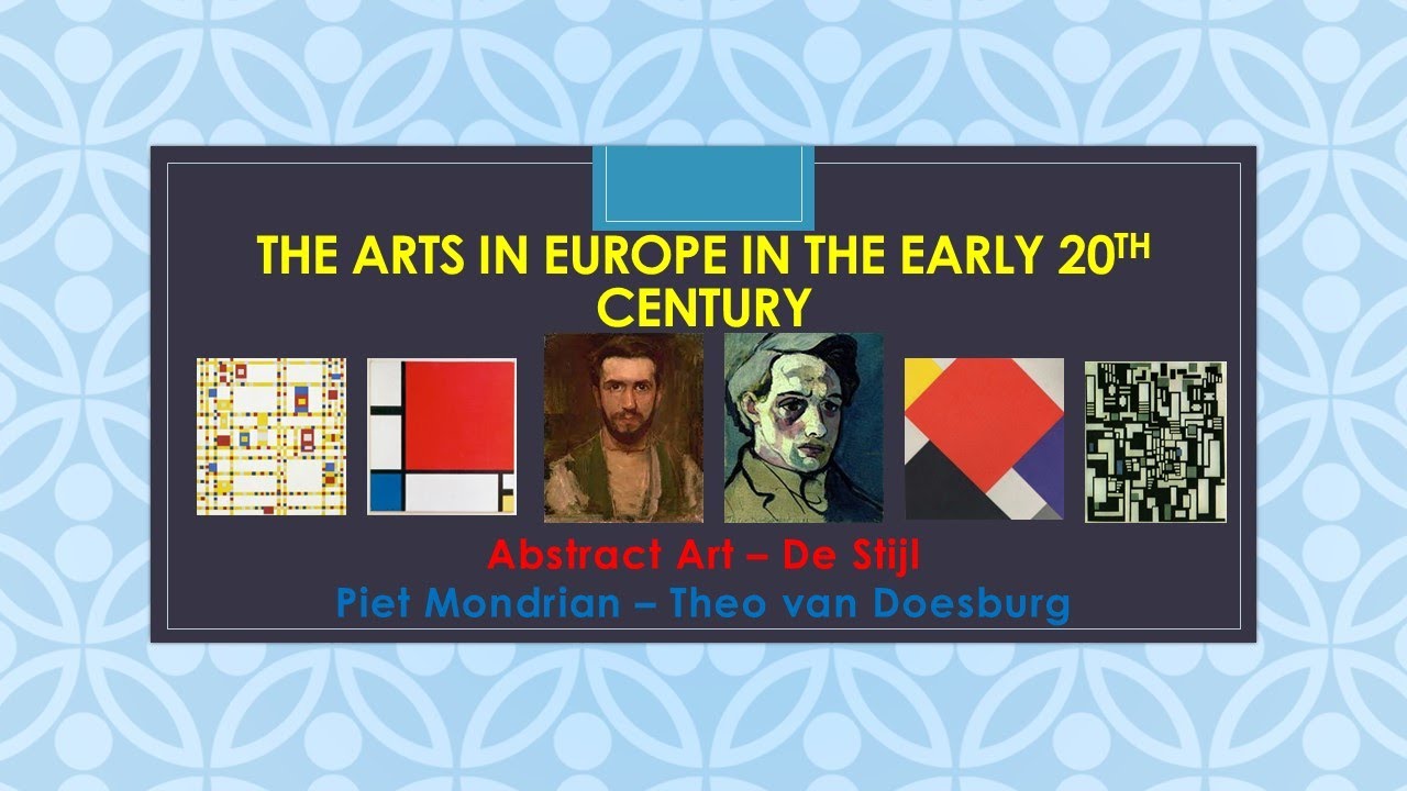 De Stijl - Piet Mondrian & Theo van Doesburg, 20th century
