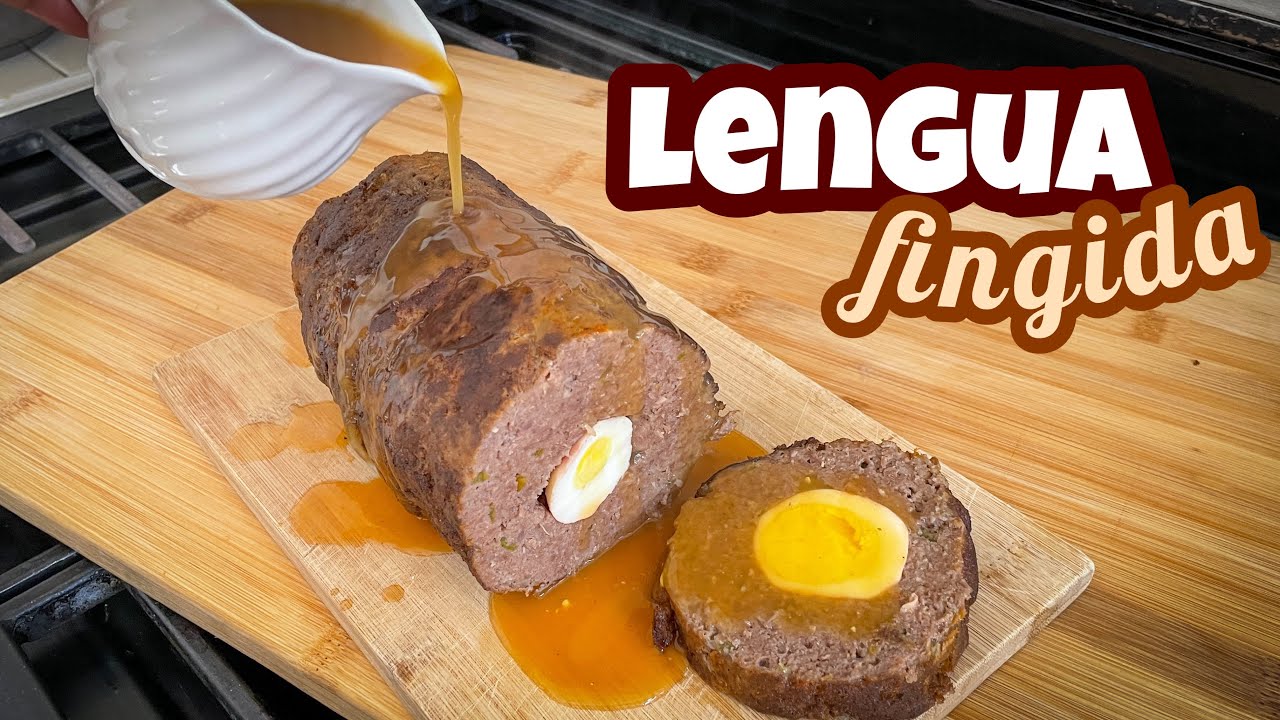 Como hacer LENGUA FINGIDA -Platillo TRADICIONAL SALVADOREÑO, lo recuerdas?
