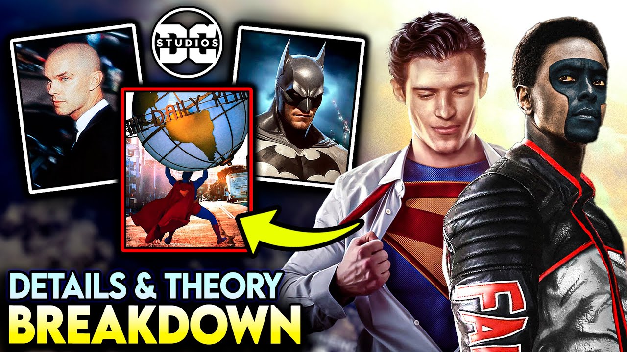 DCU: CHAPTER 1 - Superman + Justice League Teasers, BIG Villain, DCU Batman & MORE!!