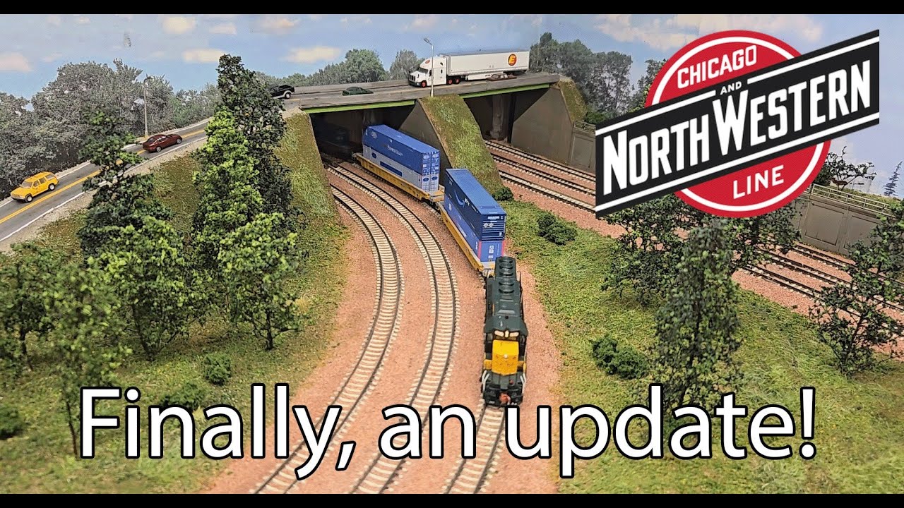 CNW Harvard Sub N Scale Layout - Ep 21 - New Extension and Scenery!