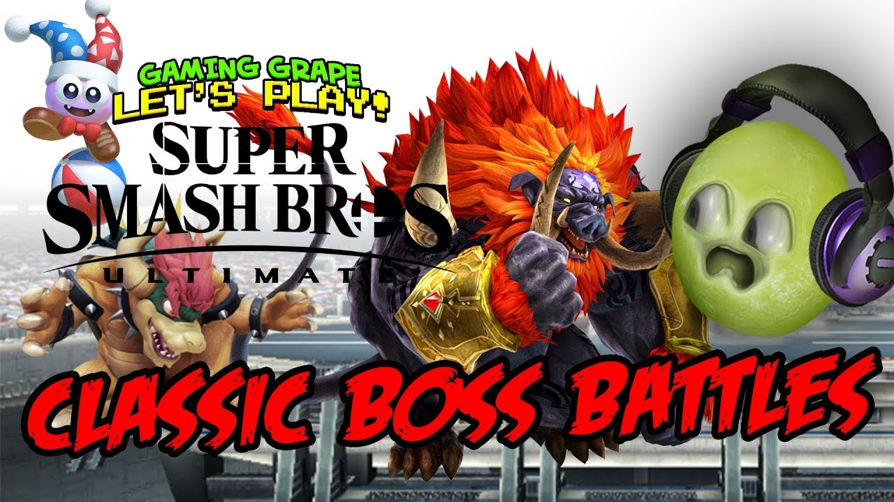 Super Smash Bros. Ultimate: BOSS BATTLES! [Gaming Grape]
