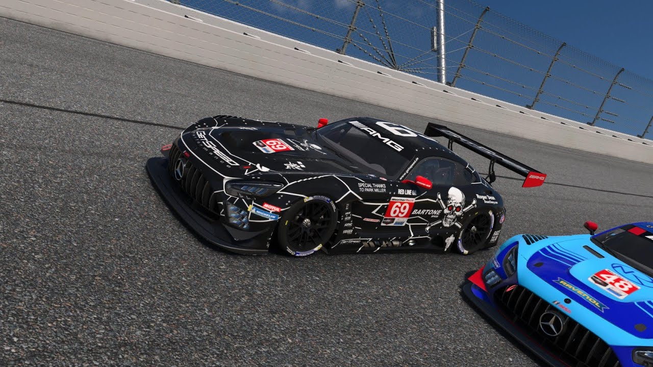 Gran Turismo 7 Daytona 24h with Getspeed AMG 1h Race