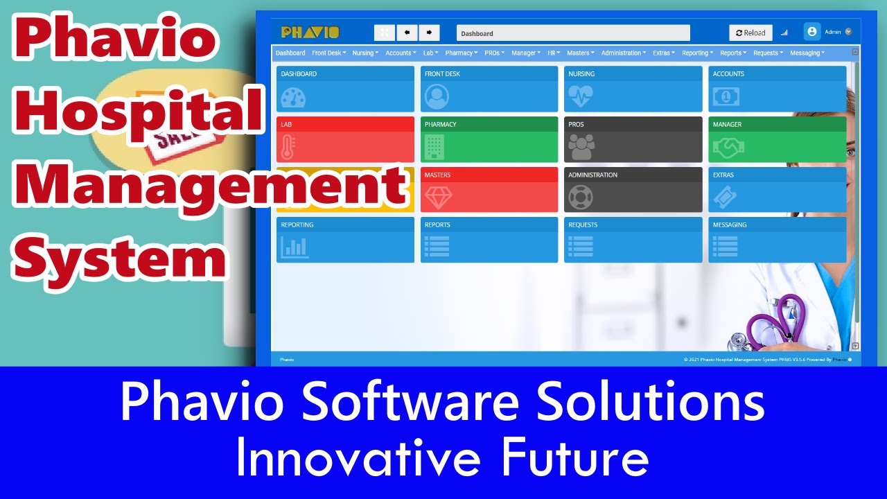 Hospital Management System Full Demo Online | Phavio Software