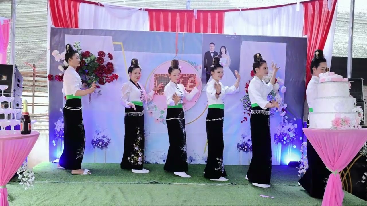 BÀI MÚA ĐVN MỪNG LỄ VU QUY QUỲNH TRANG & MINH CHÍ TẠI BẢN HUỔI XA 2 XÃ NA SON TỈNH ĐIỆN BIÊN