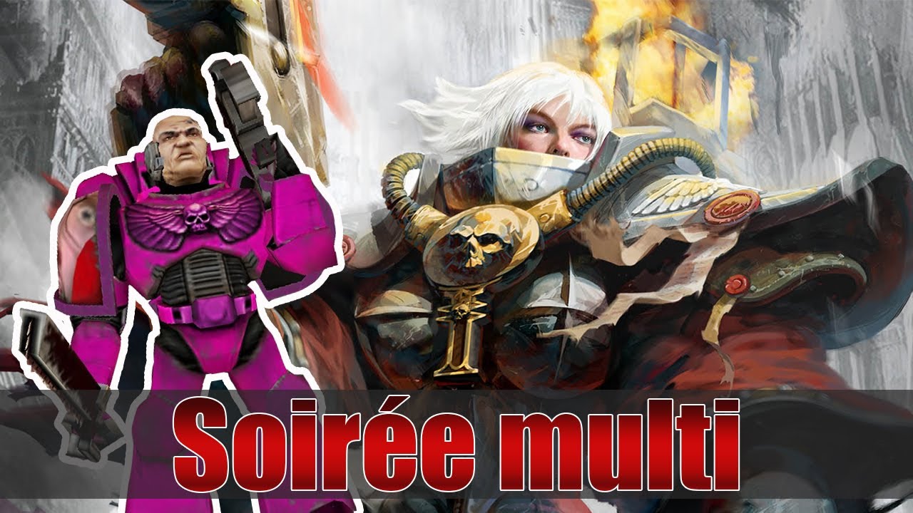 Soirée multi sur Dawn of War Soulstorm avec plein de monde !