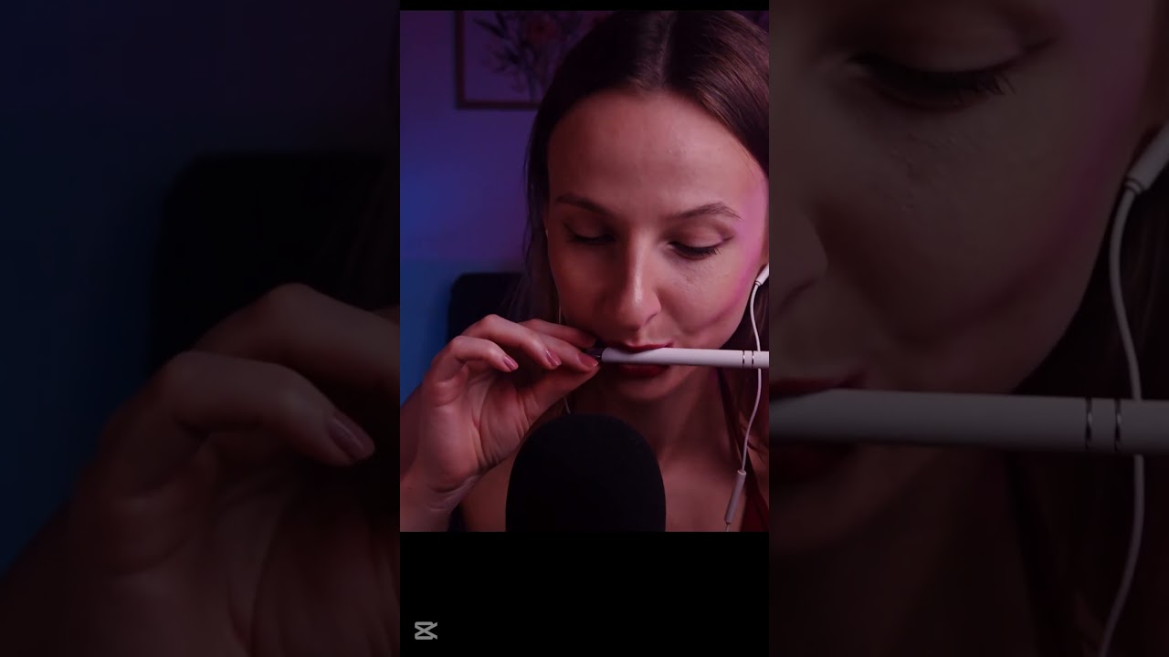 Pen Nibbling 👄🖊️ (ASMR)