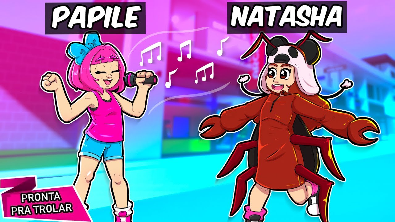 PARÓDIA - PAPILE E NATASHA PANDA - PRONTA PRA TROLAR 🎶 PEDRO SAMPAIO feat MC PEDRINHO (Dançarina)
