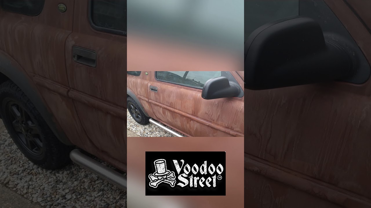 PIMP MY FREELANDER !!!! FISHERMANKAI VOODOO RUST PAINT