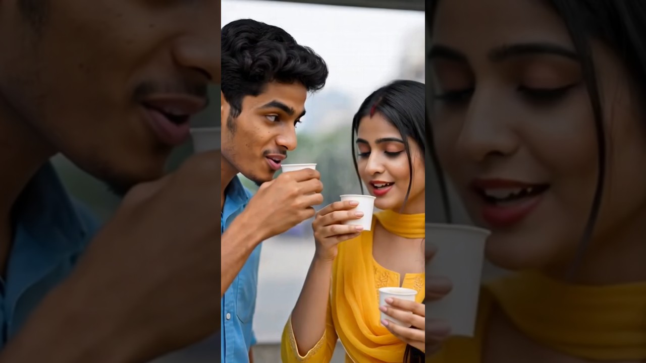Barish Mein Pehli Mohabbat 🌧️ | Ek Cute Love Story Jo Dil Chhoo Le ❤️ #lovestatus #love