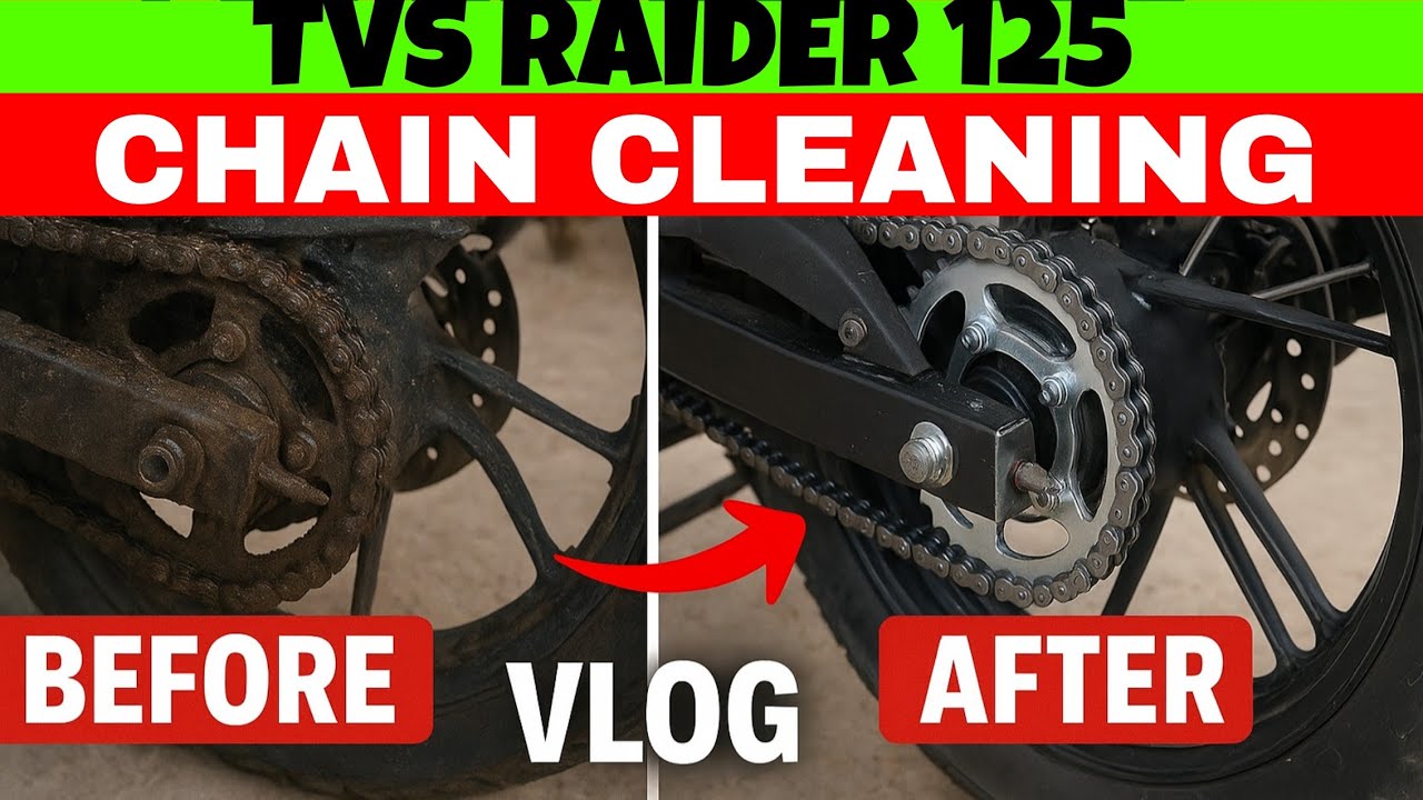 Bike Chain Cleaning Tutorial | Before vs After Transformation🔥