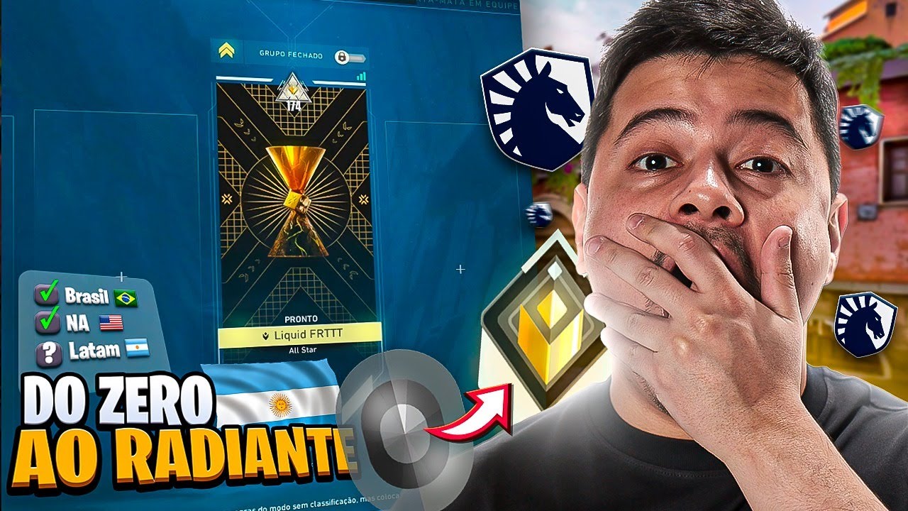 PEGUEI RADIANTE NO SERVIDOR LATAM!!