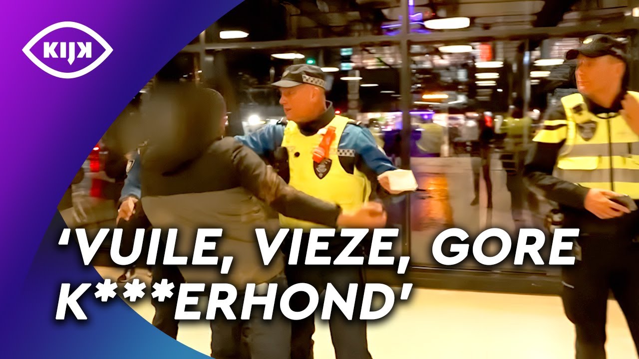 Vrouwelijke BEDELAAR SCHELDT RET-BOA's de huid vol | Handhavers In Actie | KIJK Aflevering S4A11
