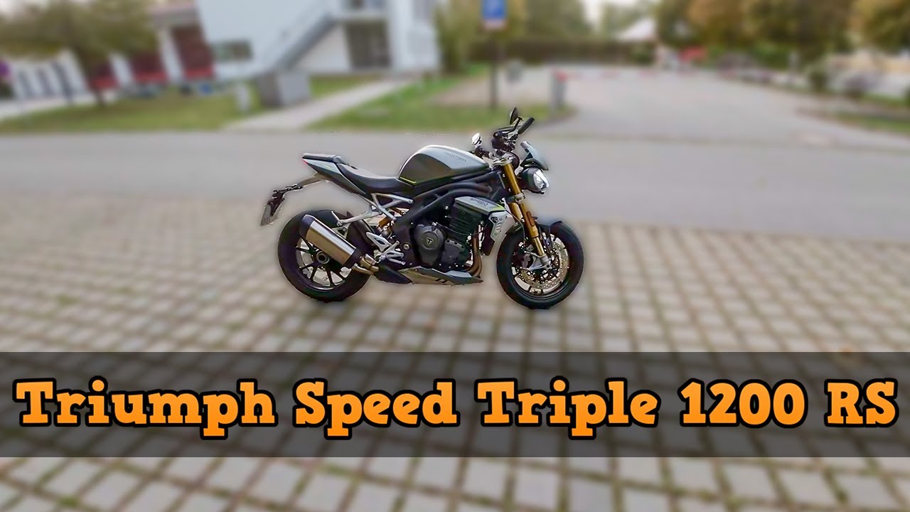 Erste Fahrt mit der 2023 Triumph Speed Triple 1200 RS