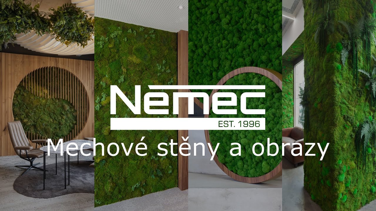 Mechové stěny v interiéru | Němec s.r.o.