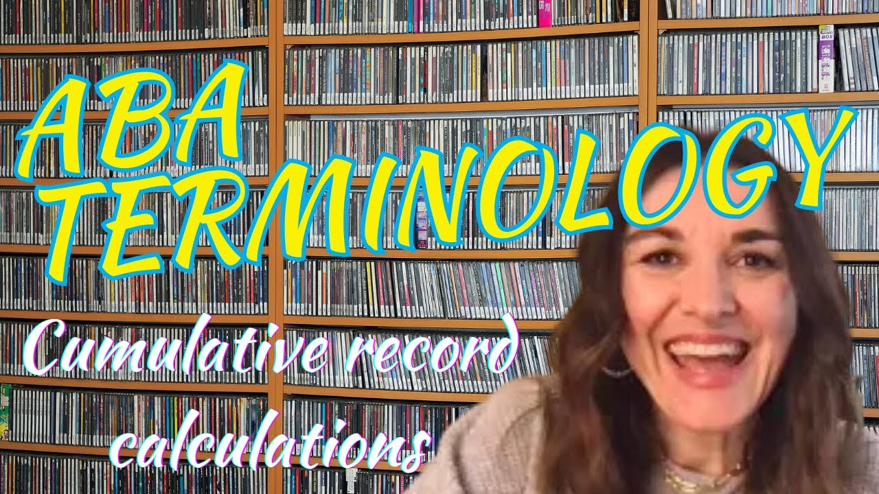 Test your ABA Terminology ➠ #CumulativeRecord Calculations (C-11)