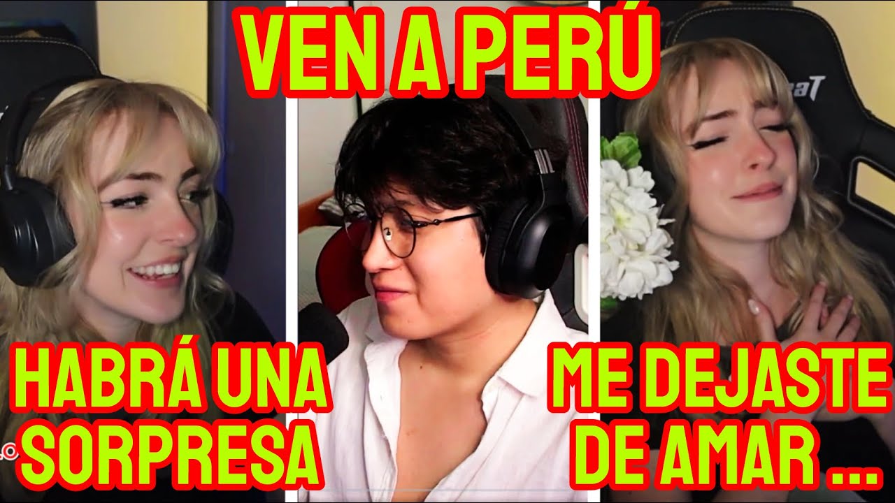 Sylvee quiere volver a perú, noticia con sorpresa importante, canta a todo pulmón