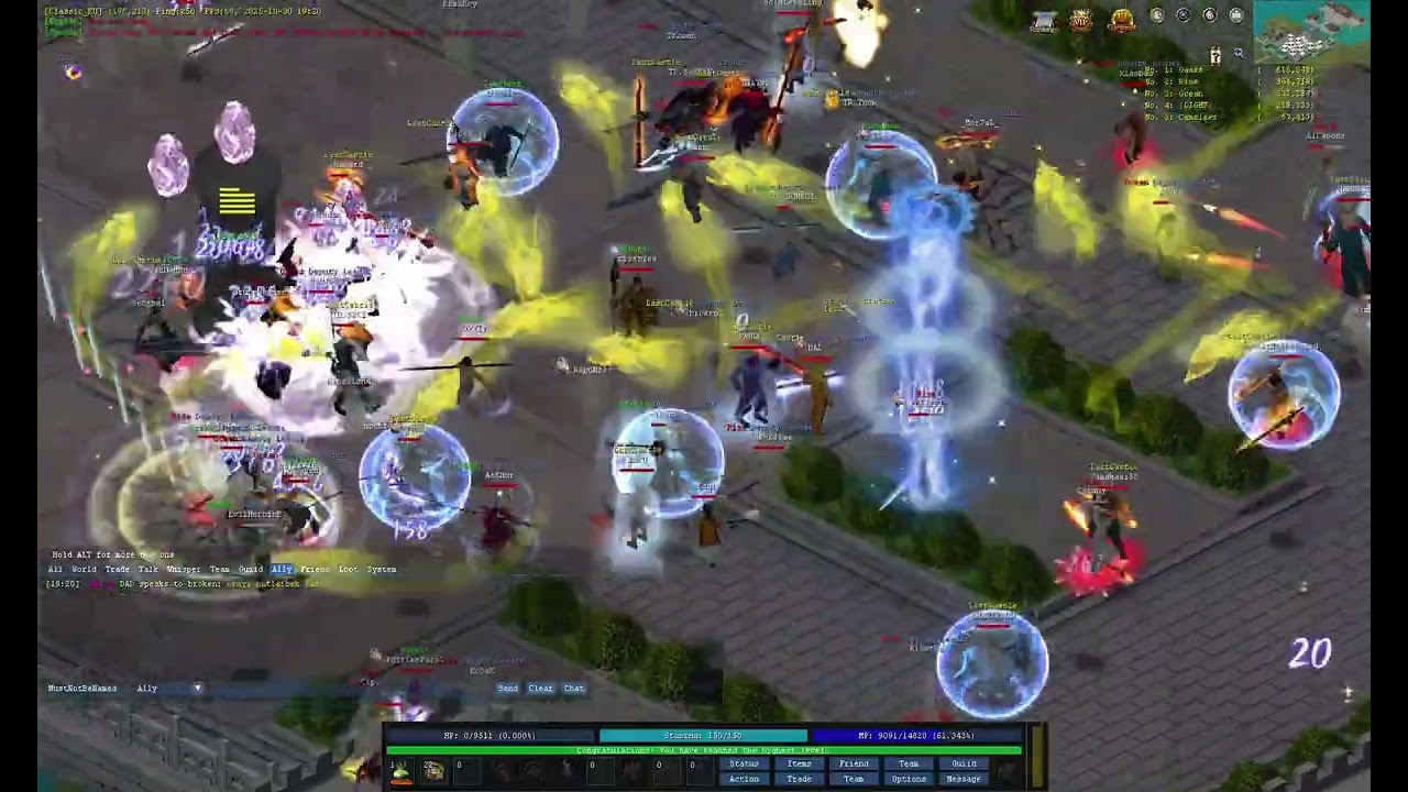 Classic Conquer Online Twin City guild war
