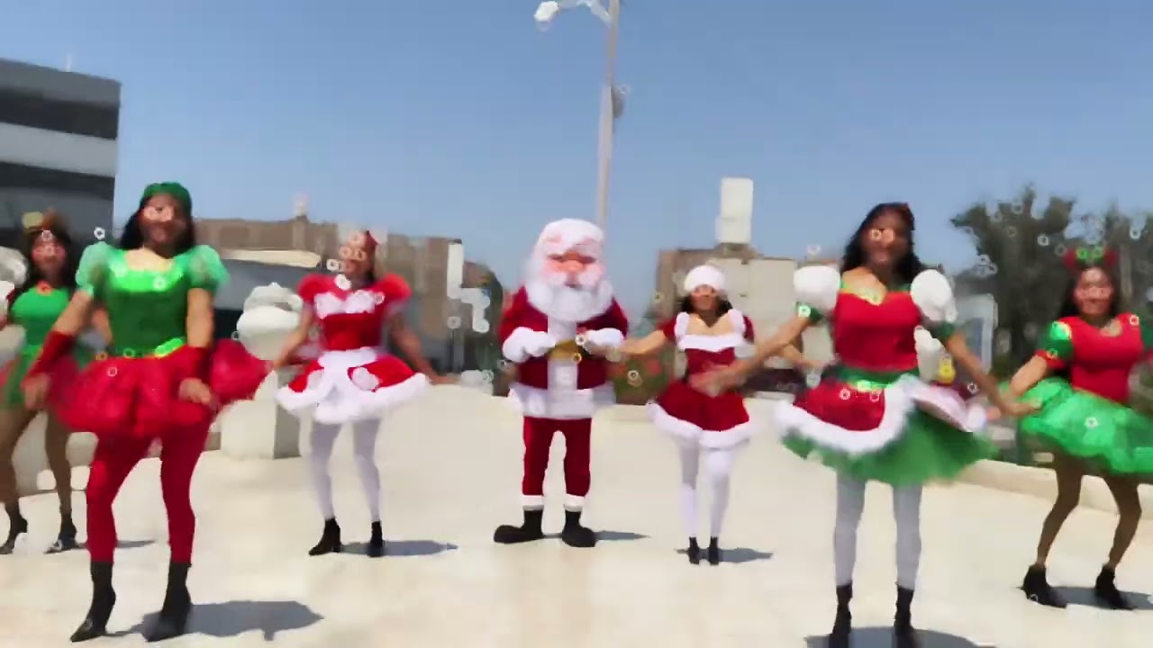 Coreografía Navidad Rock / Burbufan Shows- Chiclayo