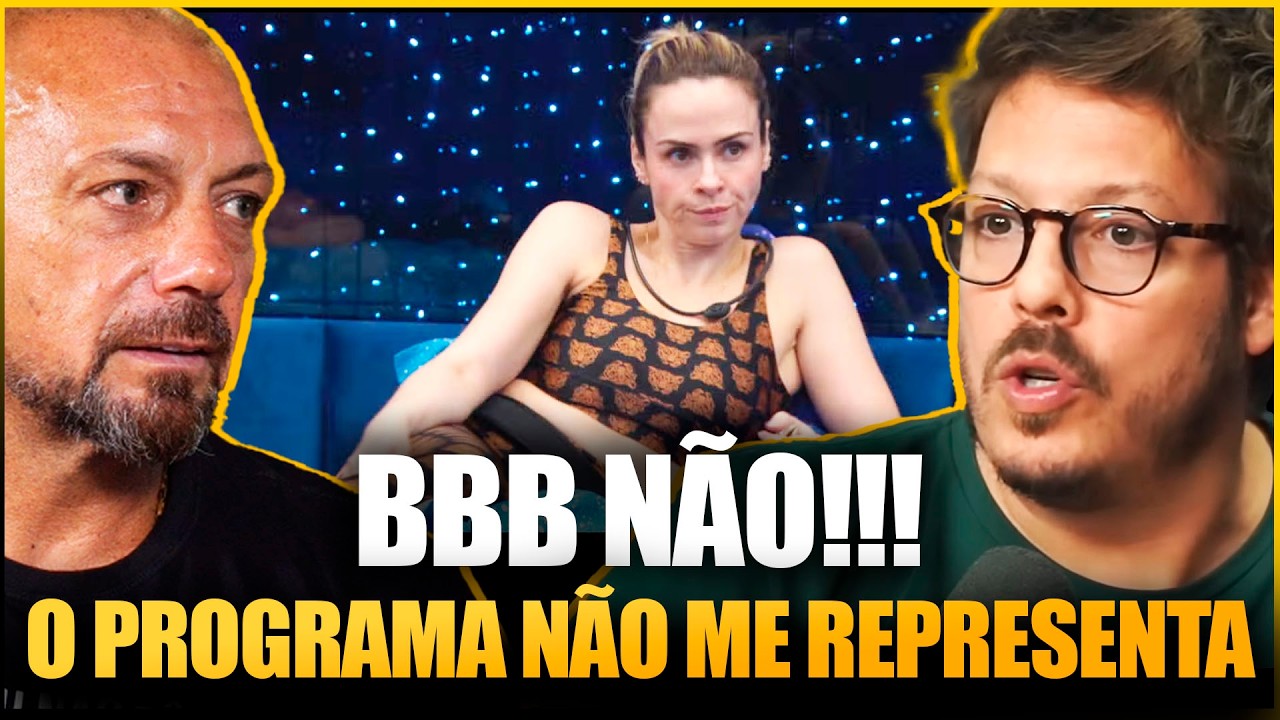 Porchat critica o BBB e explica o motivo