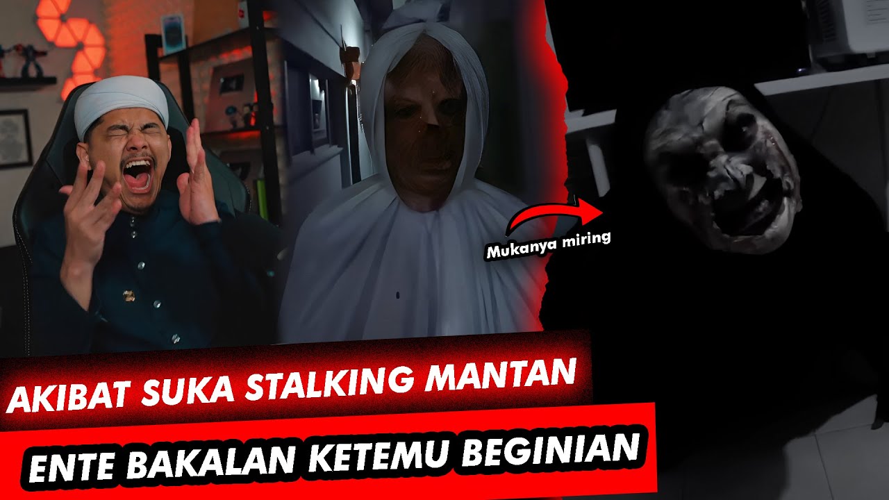 MAKANYA JANGAN PERNAH STALKING ORANG YA!🗿🗿🗿 | Reaction Horror