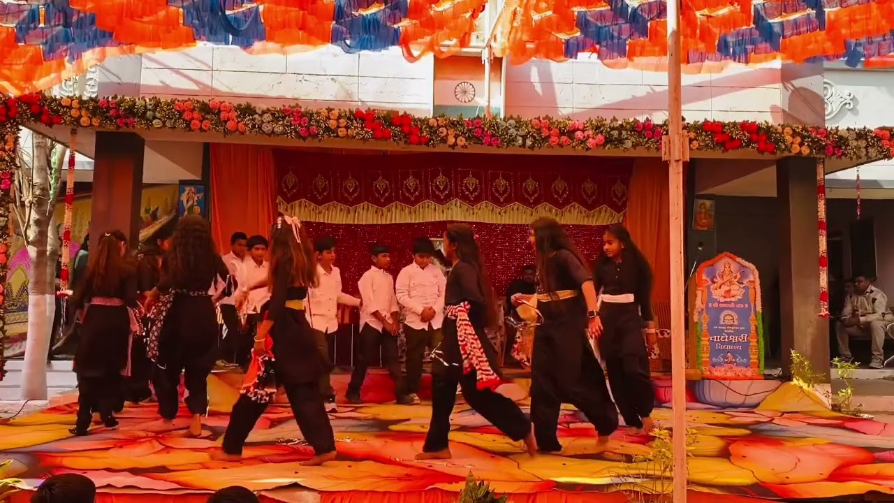 Annual day celebration 🎊‼️ jite hai ham song ‼️std - 5 