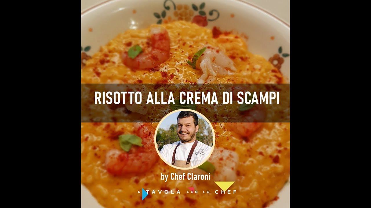 Risotto alla crema di scampi by Chef Marco Claroni