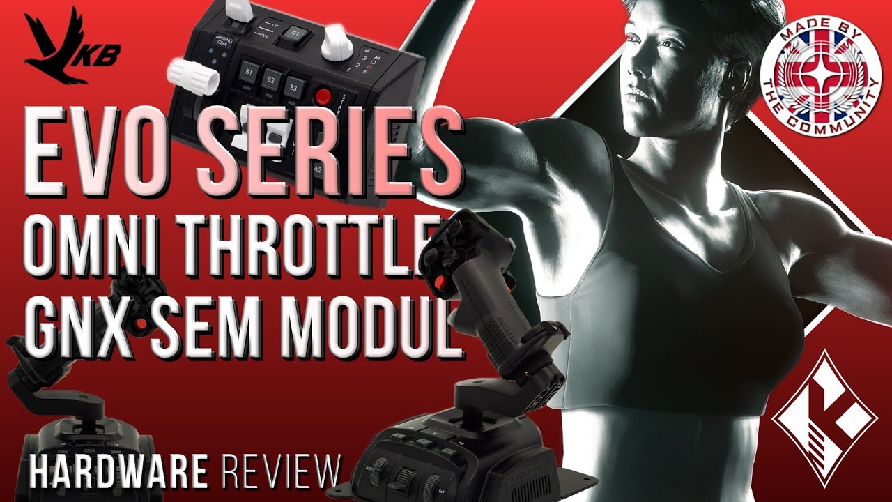 Hardware Review [4K] VKB Sim Gladiator EVO Series | Omni Throttle Adapter | GNX SEM Module & More