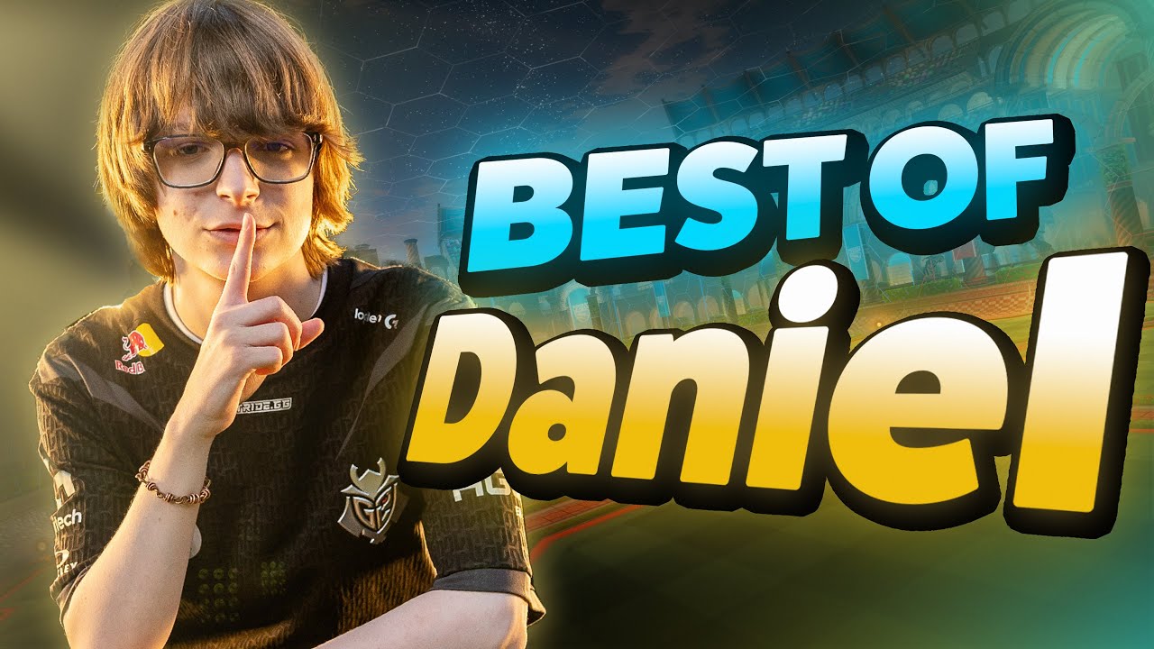 DANIEL IS JUST UNREAL | BEST OF DANIEL | ROCKET LEAGUE MONTAGE